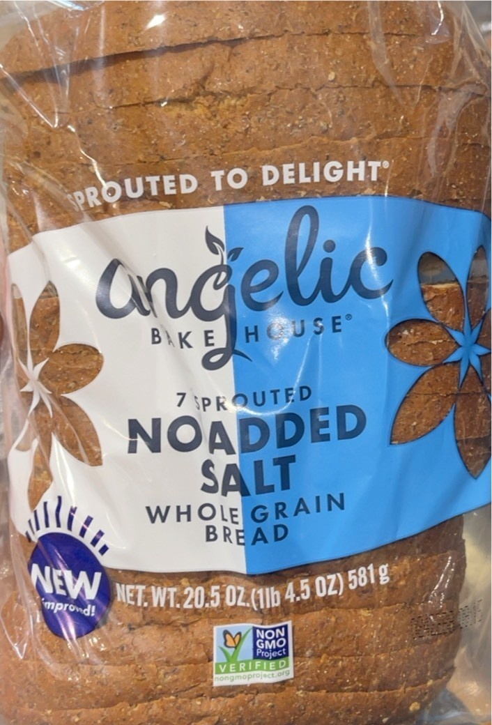 7 Sprouted No Salt Added Whole Grain Bread (Ambient)