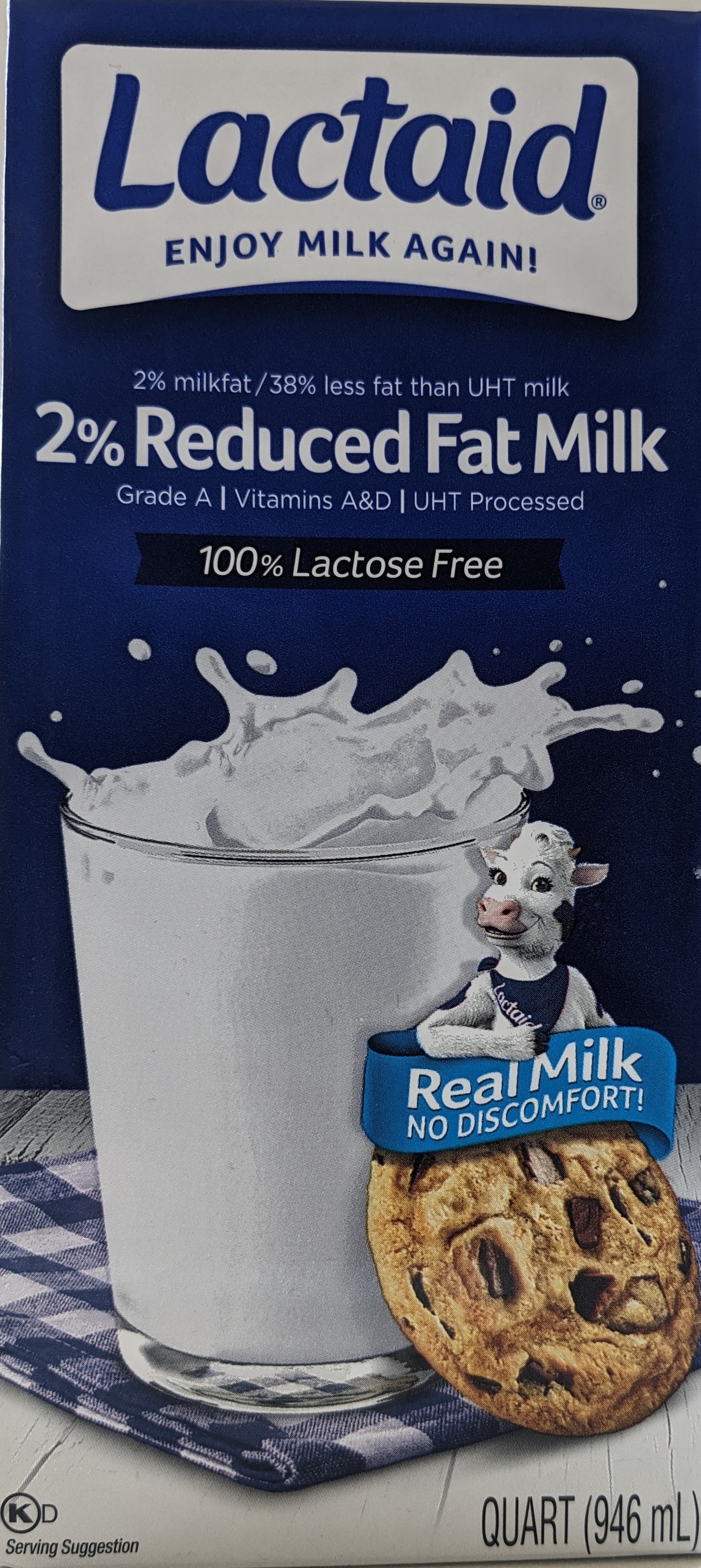 2% Reduced Fat Milk